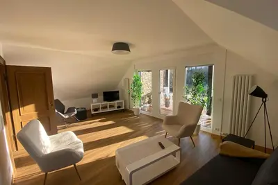 Image de Ferienwohnung mit 100 qm, 1 Schlafzimmer, 1 Wohn-\/schlafzimmer, Max. für 4 Personen