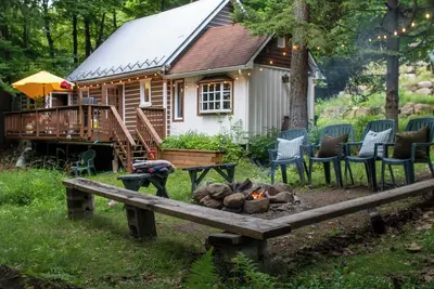 Image de Chalet Lendemain de ville avec accès au lac