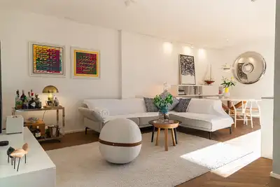 Image de Luxury and modern designed holiday apartment by the beach, in the city center.