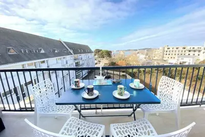 Image de Charmand Duplex, vue mer à 50 mètres de la plage