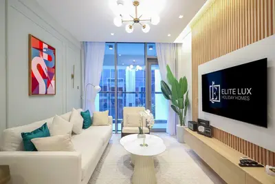 Image de Elite Lux Holiday Homes - Elegant 2br Suite in Business Bay, Dubai