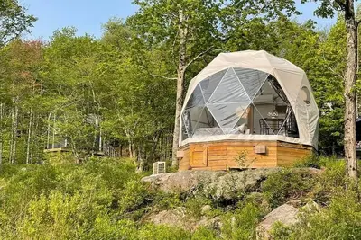 Image de Luxurious Glamping Dome Oasis in the Heart of The Catskills, 1. 5 Hr from Nyc.