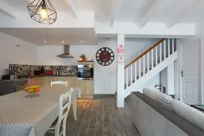 Image de Maison de vacances 'Maison Du Sillon' avec terrasse et jardin privés