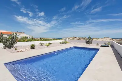 Image de Maison de vacances 'Villa Rosa 1' avec vue sur la mer, Wi-Fi et climatisation