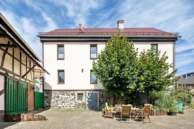Image de Appartement de vacances \"Bachmanns\" avec vue sur les montagnes, jardin partagé et Wi-Fi