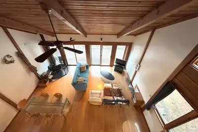 Image de 136s㎡ Cathedral ceiling cabin/3min walk Lake Saiko/Bbq/5min drive Kawaguchi Lake