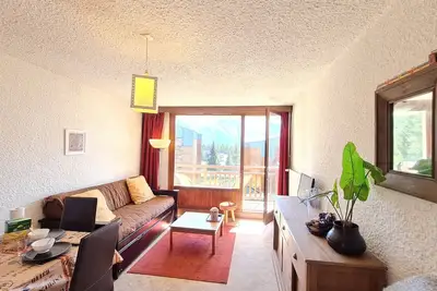 Image de Studio lumineux 4 pers, balcon vue montagne