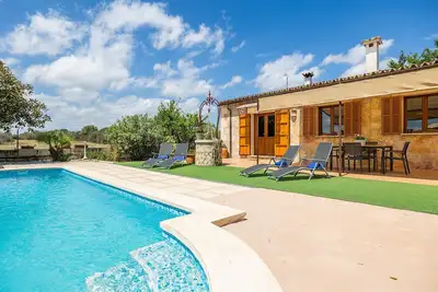 Maison de campagne \"Casita Rafal Roig\" avec vue sur la montagne, Wi-Fi et climatisation