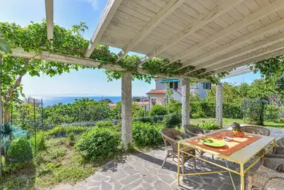 Image de Maison de vacances 'Merlo Casa Vai' avec vue sur la mer, Wi-Fi et climatisation