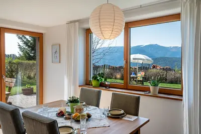 Image de Appartement de vacances \"Alpisilence Gunzhof\" avec vue sur les montagnes, terrasse privée et Wi-Fi
