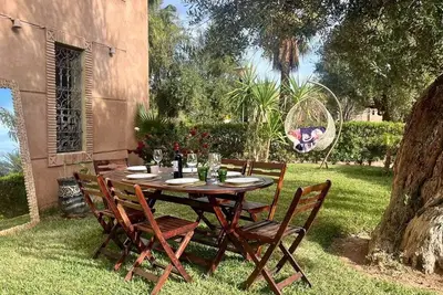 Villa de luxe avec piscine privée à Marrakech à 15 min du centre-ville