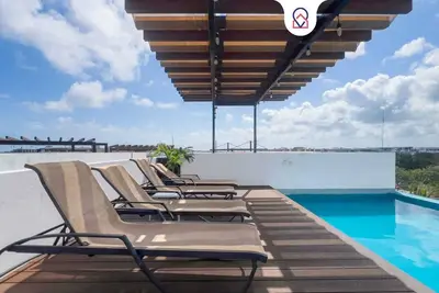 Image de Escape to Tulum: Luxury Apt. pet friendly  &  Pool