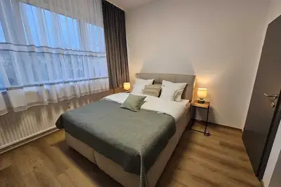 Image de Modern and centrally located apartment.