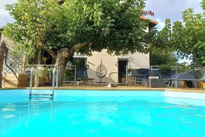 Image de Maison de caractère avec piscine