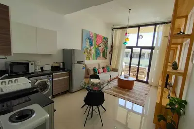 Image de El Gouna, Elegant, cozy one bedroom at G cribs hug balcony looking over pool