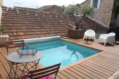 Image de Maison de village 160m2 avec piscine en terrasse