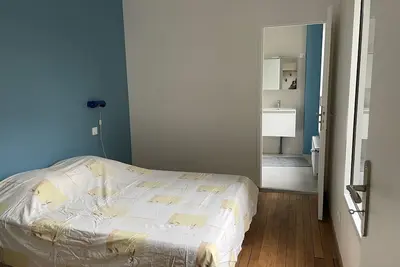 Image de Appartement familial, Immeuble bois neuf. 2 chambres, 5 couchages - 5mn ligne13