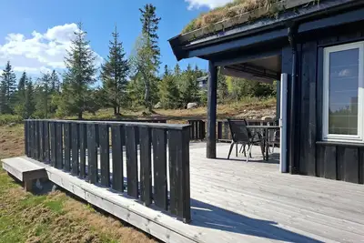 Image de Hytte Midt i Smørøyet på Lifjell med Sauna og 4 Soverom