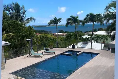 Image de Villa Tout Confort RÉNOVÉE, Spa avec Superbe Vue, arbres fruitiers et barbecue