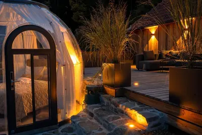 Image de Chalet \"Weidehaus De Luxe\" avec vue sur les montagnes, terrasse privée et Wi-Fi
