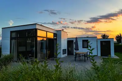 Image de Modern chalet with fenced garden, near the sandy beach in Breskens