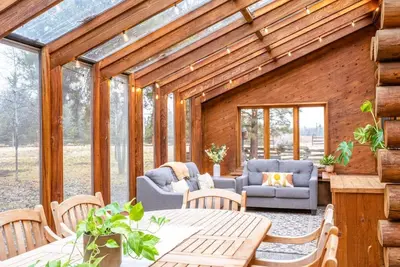 Image de Family-Friendly Log Cabin-16 Acres-Hot Tub & Views