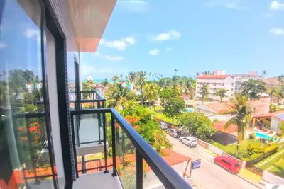 Image de Flat 306. Na rua das Piscinas Naturais, no Centro de Porto de Galinhas! !
