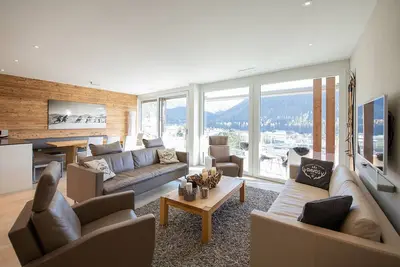 für 6 Gäste mit 130m² in Davos