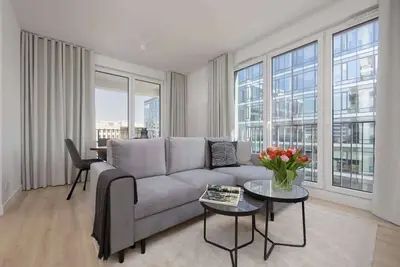 Image de Domaniewska 47a Warsaw | Luxury Apartment with Free Access to Gym and Sauna