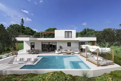 Image de Villa Mourelo luxury villa in chania pool jacuzzi