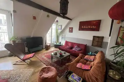 Image de Charming apartment in the heart of Paris. Families are welcome.