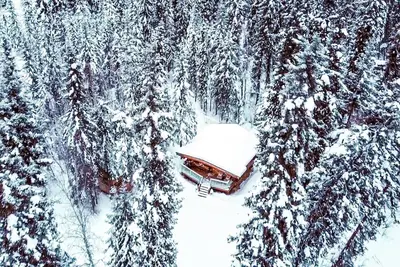 Image de Aurora View Log Cabin – Authentic Alaskan Experience