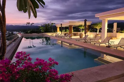 Image de Amazing Jr Penthouse, Bucerias, 2-3min to the beach⛱️. Great 70' roof top pool!