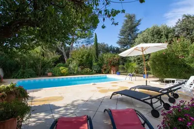Image de Belle maison de vacances privée avec Wifi, piscine privée, Tv, terrasse et animaux admis