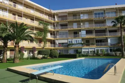 Image de Confortable appartement pour 4 personnes avec Wifi, piscine, Tv et balcon