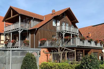 Image de Appartement 'Ferienwohnung Hof Schäfer' avec balcon et Wi-Fi