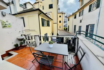 Image de Migliorina House, characteristic Genoese apartment with terrace, city center