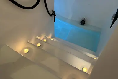 Blue Cave Oasis with Underground Jacuzzi