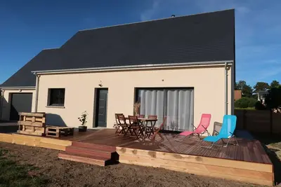 Image de Magnifique maison de vacances privée pour 6 personnes avec Wifi, Tv et terrasse