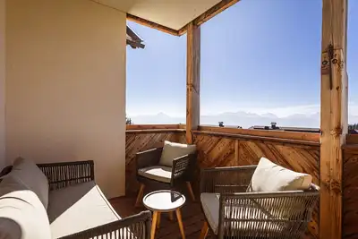 Image de Joli appartement pour 6 personnes avec piscine privée, Wifi, Tv, terrasse et parking