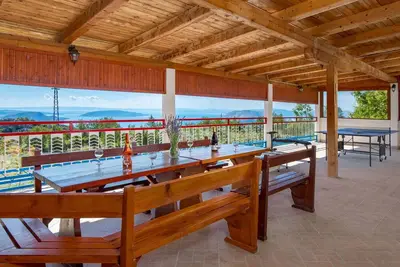 Image de Maison de vacances privée avec piscine privée, Wifi, climatisation, Tv, terrasse, parking