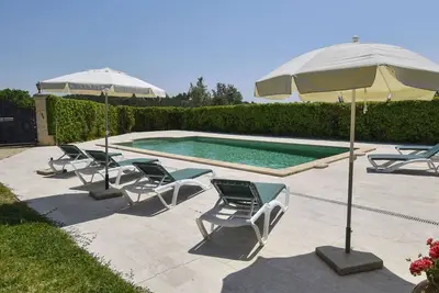 Maison de vacances privée avec climatisation, Wifi, piscine privée, Tv, patio, vue panoramique