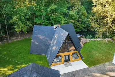 Image de A-Frame I Hot Tub I Nature Play