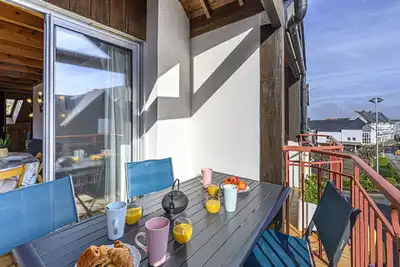 Image de Confortable appartement pour 4 personnes avec Wifi, Tv, balcon et animaux admis