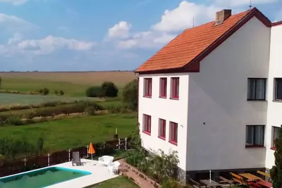 Image de Belle maison de vacances privée avec piscine privée, Wifi, Tv, terrasse, vue panoramique, parking