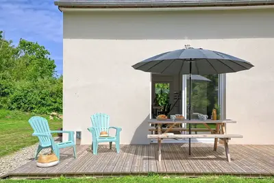 Image de Merveilleuse maison de vacances privée pour 4 personnes avec Tv, terrasse et parking