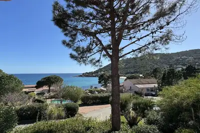 Image de Appartement avec climatisation, piscine, Wifi, terrasse, animaux admis, vue panoramique, parking