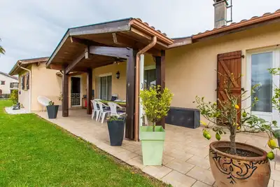 Image de Belle maison de vacances privée avec climatisation, Wifi, piscine privée, Tv, terrasse et parking