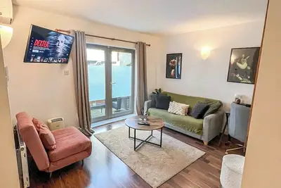 Image de 1-Bed flat w. Patio & Free Parking in Canary Wharf