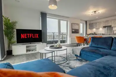 Image de Stunning 3 bed penthouse Central Mk, Free parking
